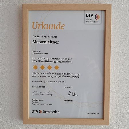 Ferienwohnung Metzenleitner เบิร์ชเทสกาเดน ภายนอก รูปภาพ