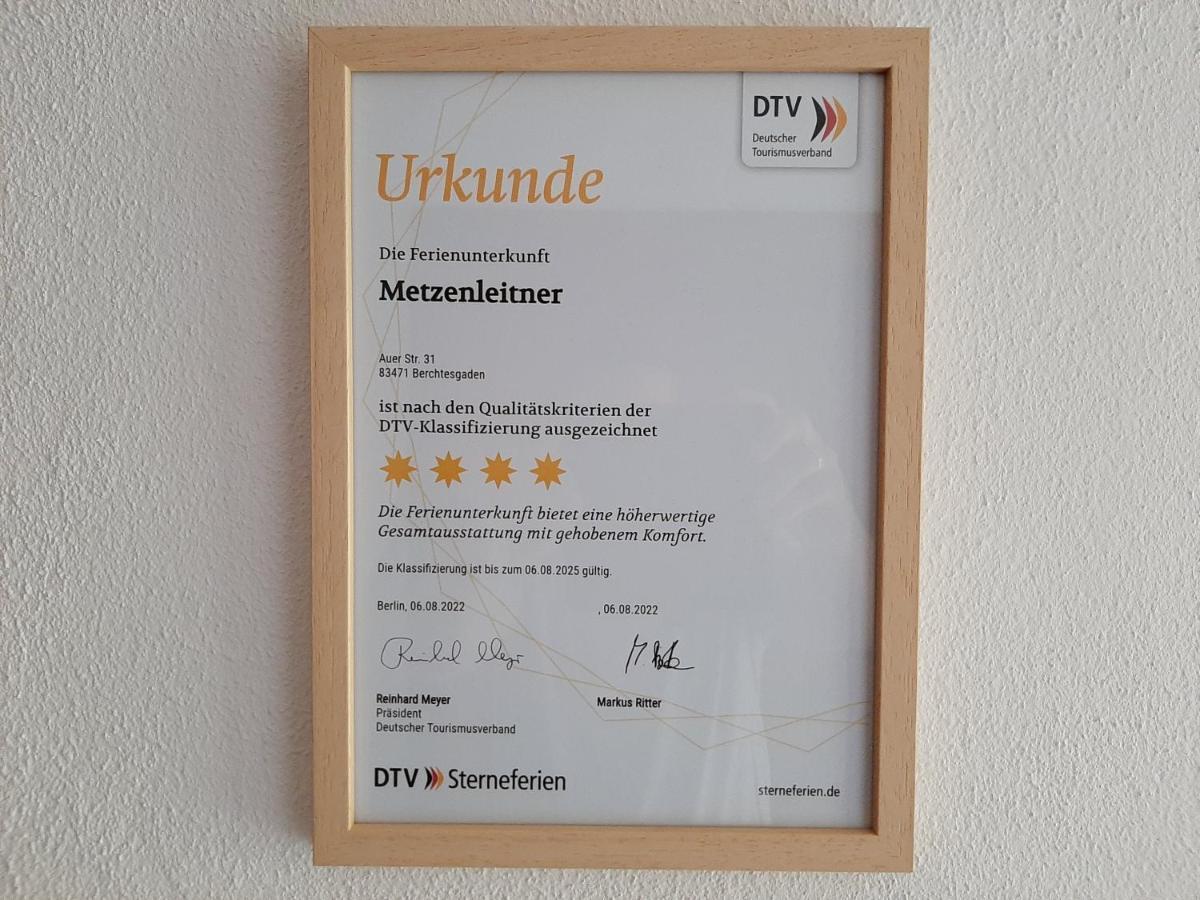 Ferienwohnung Metzenleitner เบิร์ชเทสกาเดน ภายนอก รูปภาพ